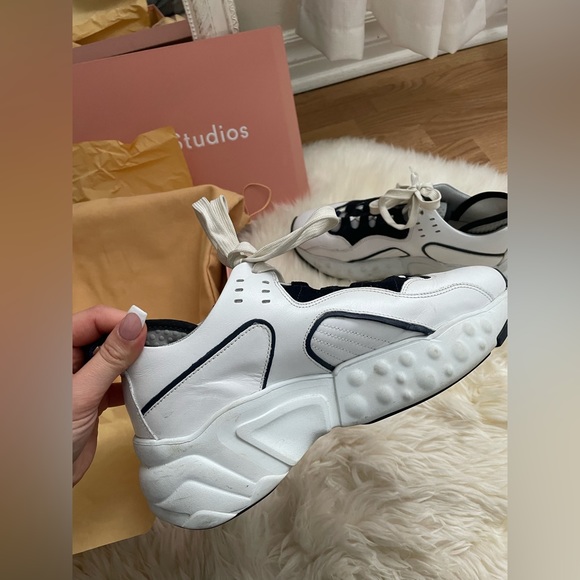 ACNE STUDIOS Manhattan Sneaker size 38 - Picture 3 of 10